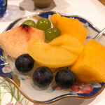 うを徳 - フルーツ盛り合わせ