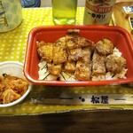 Matsuya - 味噌漬けトンテキ丼　キムチ付