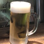 大倉山もつ肉店 - 生ビール（中）