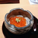 鮨 さかい - 岩手県普代の生イクラ丼