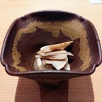 鮨 さかい - 長野県の早松茸のお浸し