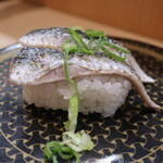 はま寿司 - 炙りとろいわし（北海道・三陸産）