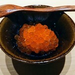 鮨 唐島 - 新物のイクラ丼