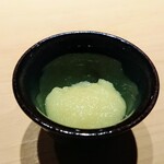 鮨 唐島 - 鱧の白子