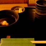 天ぷら かつみ - 定食準備①