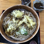 薮川そば - 舞茸天ぷら蕎麦900円