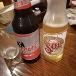 マイクス - 瓶ビールは小瓶。