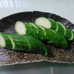 できたて弁当　だいます - 胡瓜の糠漬け６０円(2012.7.3)