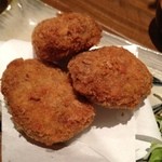 ぱいかじ - むらさきいもと牛肉のコロッケ