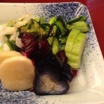 やげんぼり - 漬物(2012.11)