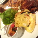 シーズン - ランチ　クロワッサンランチ冷たいビシソワーズ添え