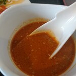 文華楼 - 担々麺のソース〜自分で調整出来るから最後まで美味しく食べられます