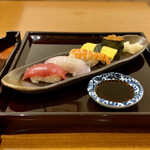 和み酒 仁 - 9月のご飯は握り寿司