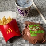 マクドナルド - 料理写真:マクドナルド@希望が丘K-1ショッピングセンター店 グランクラブハウスセット(790円)