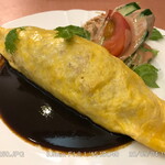 レストラン ラグー - オムライス デミグラスソース 1,500円
