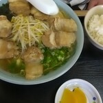 Tenshin - チャーシュー麺定食　大盛　¥750