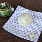 石臼挽き蕎麦香房 山の実 - 手挽きそばがき