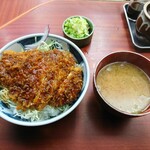 とんかつ 茅 - ソースかつ丼