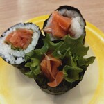 すし江戸 - サーモン巻