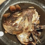 すし江戸 - 鯛のかぶと煮