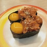 すし江戸 - サーモンユッケ