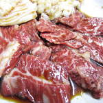 炭火焼肉 てんぐ - これが伝説のハラミ