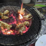 炭火焼肉 てんぐ - 徐々に燃えて～