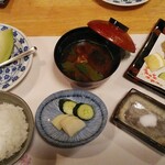 樹香苑 - 夕食のシメ