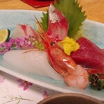 樹香苑 - 造り五種盛り