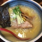 中華そば 螢 - 鶏の塩そば（細麺）