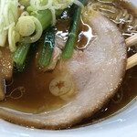 中華そば 深緑 - もろみポークのバラ