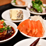 鉄板中華 青山シャンウェイ - 【神楽坂限定コース@3,980円】前菜9点