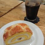 はらロール+Cafe - いちぢく＋アイスコーヒー