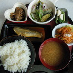 千石食堂 - ヘルシー定食500円 2013.7