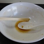 名もないラーメン屋 - 大満足の完ツユ