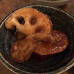 わかたろう - さつまいもと蓮根の甘酢和え