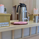 そばの神田 東一屋 - コンディメンツ。