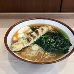 そばの神田 東一屋 - アサソバビンボー！　
      朝そば＋ちくわ天！