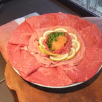 おにくやちゃんバー - 移転前の写真　しゃぶしゃぶのお肉