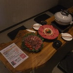 おにくやちゃんバー - 移転前の写真　３人前です