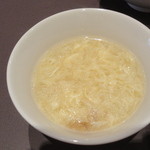 銀座プティカイユ - 玉子スープ