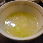Yakitori Mutsuura - 〆の鶏スープ