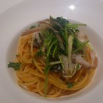 アルトゥーラ - ムチャ美味しい茗荷と鯵のパスタ