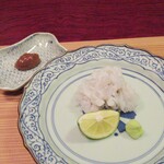 天現寺小野 - 湯引き