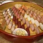 一心鮨 光洋 - 実家のお彼岸にテイクアウト