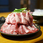 Jingisukankirishima - ジンギスカン定食 150g  ¥1,500（税込）