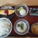 盛岡月が丘食堂 - 朝食セット（４００円）