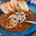 串焼き 巴 - 自家製カレーのあたま