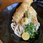 麺処まはろ - 天揚げうどん