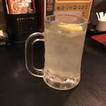 手羽先専門店 てばから きたろ - 生レモンハイ